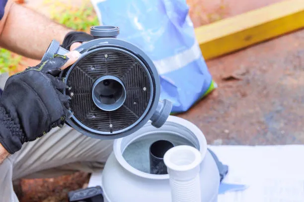 accumulation of sand in pool filter